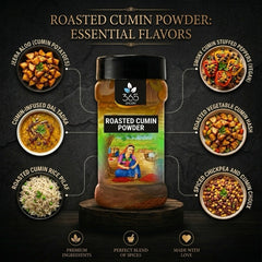 Roasted Cumin Powder | Bhuna Jeera | Smoky Curry Spice | No Artificial Flavours | Vegan | 365 Spicery