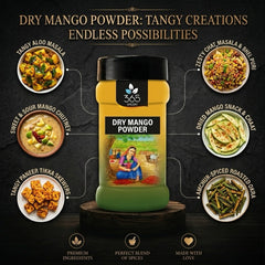 Dry Mango Powder | Amchur | Tangy Sour Spice | No Artificial Colours | Vegan | Gluten-Free | 365 Spicery