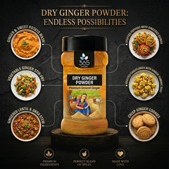Dry Ginger Powder | Sonth | Aromatic Digestive Spice | Natural Ingredients | Vegan | 365 Spicery