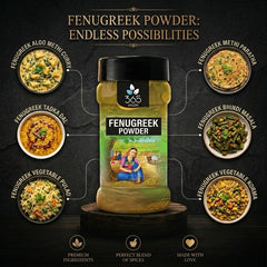 Fenugreek Powder | Methi | Traditional Indian Spice | No Artificial Flavours | Vegan | 365 Spicery