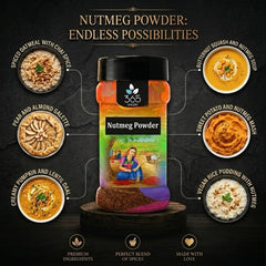 Nutmeg Powder | Jaiphal | Rich Aromatic Seasoning | Natural Ingredients | Gluten-Free | 365 Spicery