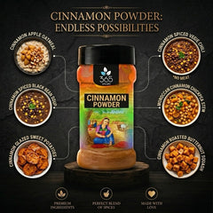 Cinnamon Powder | Dalchini | Warm Aromatic Spice | No Artificial Flavours | Vegan | 365 Spicery