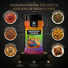 Anardana Powder | Dried Pomegranate Seed | Tangy Culinary Seasoning | Natural | Vegan | 365 Spicery