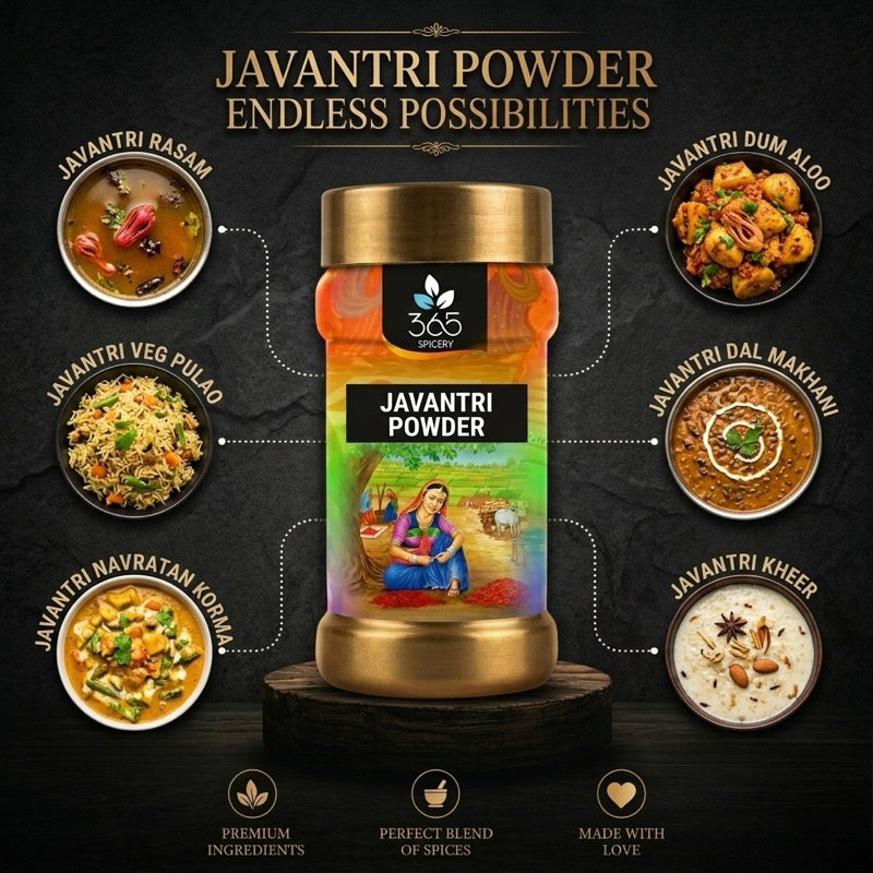 Javantri Powder | Mace Spice | Aromatic Culinary Enhancer | Natural Ingredients | Vegan | 365 Spicery