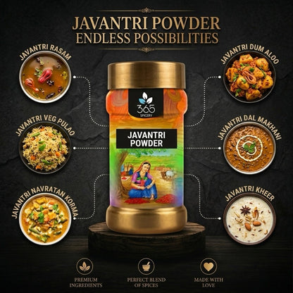 Javantri Powder | Mace Spice | Aromatic Culinary Enhancer | Natural Ingredients | Vegan | 365 Spicery