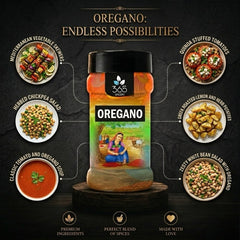 Oregano | Authentic Mediterranean Herb | Perfect for Pizza & Italian Dishes | Natural Ingredients | No MSG | 365 Spicery