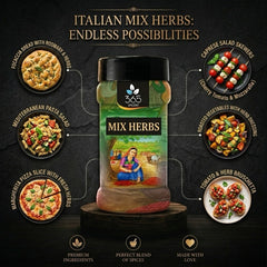 Mix Herbs | Aromatic Italian Seasoning Blend | Perfect for Pizza & Grilled Dishes | Natural Ingredients | 365 Spicery