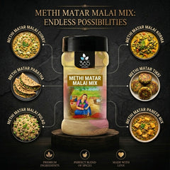 Methi Mutter Malai Mix | Creamy Restaurant Style Curry Base | Gluten-Free | No Artificial Flavours | 365 Spicery
