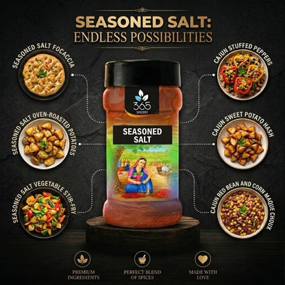 Seasoned Salt | All-Purpose Flavour Enhancer | No Artificial Flavours | 365 Spicery