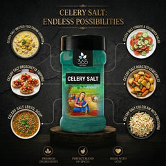 Celery Salt | Classic Savoury Seasoning | No Artificial Colours | Vegan | 365 Spicery