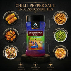 Chilli Pepper Salt | Balanced Spicy Seasoning | Natural Ingredients | Vegan | 365 Spicery