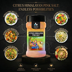 Citrus Himalayan Pink Salt | Zesty Mineral Rich Seasoning | No MSG | 365 Spicery