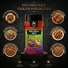 Red Chilli Salt | Bold Spicy Seasoning | No Artificial Flavours | Vegan | 365 Spicery