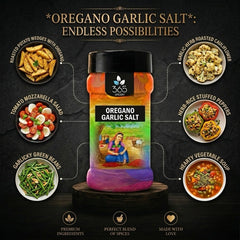 Oregano Garlic Salt | Mediterranean Herb Seasoning | No Artificial Flavours | 365 Spicery