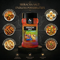 Sriracha Salt | Spicy Chilli Infusion | Premium Quality Ingredients | Vegan | 365 Spicery