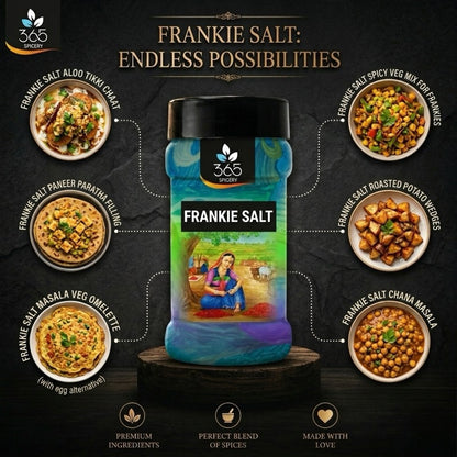 Frankie Salt | Authentic Street Food Seasoning | No Artificial Colours | 365 Spicery