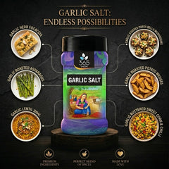Garlic Herb Salt | Aromatic Culinary Blend | Premium Quality | Gluten-Free | 365 Spicery