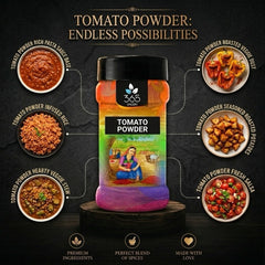 Tomato Powder | Rich Dehydrated Base for Ready-to-Cook Recipes | No MSG | Natural Ingredients | 365 Spicery