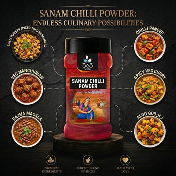 Chilli Powder Karam Pudi | Traditional Spice Blend for Gravies | Premium Quality | 365 Spicery