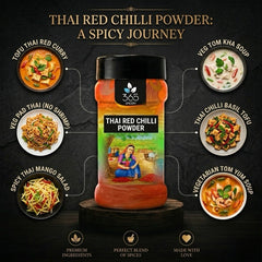 Thai Red Chilli Powder | Authentic Spice for Spicy Recipes | Premium Quality | 365 Spicery