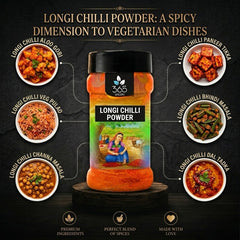 Longi Chilli Powder | Sharp Heat for Spicy Recipes | Premium Quality | Gluten-Free | 365 Spicery