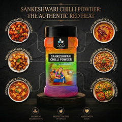 Sankeshwari Chilli Powder | Bold Spice for Authentic Gravies | Vegan | No Artificial Colours | 365 Spicery