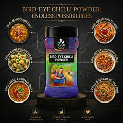 Bird-Eye Chilli Powder | Intense Heat for Global Cuisines | Premium Quality | No MSG | 365 Spicery