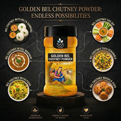 Golden Bhel Chutney Powder | Classic Street Food Seasoning | Natural Ingredients | 365 Spicery