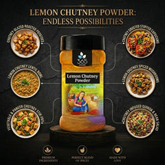 Lemon Chutney Powder | Zesty & Refreshing Spice Mix | No Artificial Colours | 365 Spicery