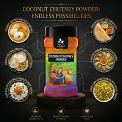 Coconut Chutney Powder | Traditional South Indian Staple | Gluten-Free | Vegan | 365 Spicery
