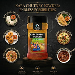 Kara Chutney Powder | Spicy South Indian Breakfast Dip | No Artificial Flavours | 365 Spicery