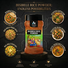 Bisibele Rice Powder | Traditional Lentil & Spice Mix | Premium Quality | No MSG | 365 Spicery