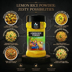 Lemon Rice Powder | Zesty South Indian Seasoning | Gluten-Free | Natural Ingredients | 365 Spicery