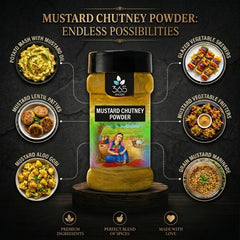 Mustard Chutney Powder | Pungent & Traditional Spice Mix | No Artificial Flavours | 365 Spicery