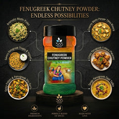 Fenugreek Chutney Powder | Authentic South Indian Condiment | Vegan | Gluten-Free | 365 Spicery