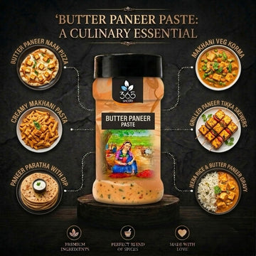 BUTTER PANEER PASTE | Creamy Tomato Curry Base | No MSG | Natural Ingredients | Restaurant Style | 365 Spicery