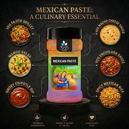 MEXICAN PASTE | Bold Zesty Marinade | Vegan | No Artificial Flavours | 365 Spicery