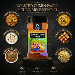 ROASTED CUMIN PASTE | Earthy Spice Base | Vegan | No Artificial Flavours | 365 Spicery