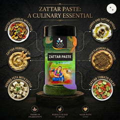 Zattar Paste | Middle Eastern Herb Infusion | Vegan | Natural Ingredients | 365 Spicery