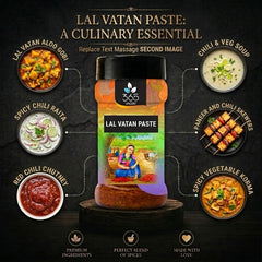 Lal Vatan Paste | Spicy Maharashtrian Gravy Base | Vegan | No MSG | Premium Quality | 365 Spicery