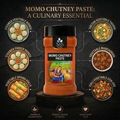 MOMO CHUTNEY PASTE | Spicy Dipping Sauce | Vegan | No Artificial Colours | Made in India | 365 Spicery