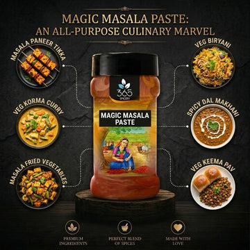 MAGIC MASALA PASTE | Versatile Curry Enhancer | Vegan | No MSG | Made in India | 365 Spicery