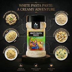 WHITE PASTA PASTE | Creamy Italian Sauce Base | No Artificial Flavours | Gluten-Free | 365 Spicery