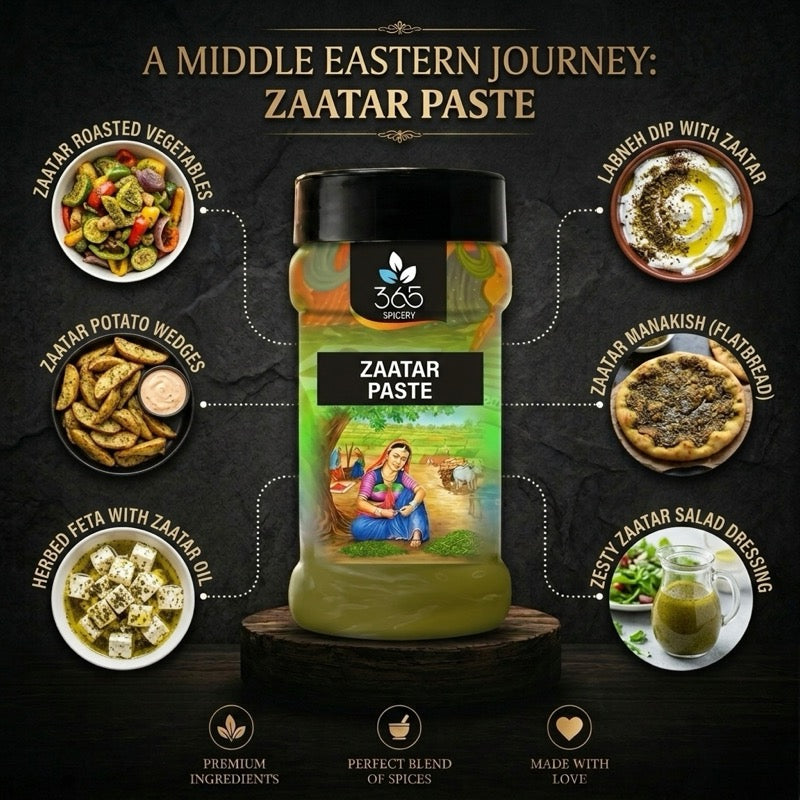 Hymmus Paste | Creamy Middle Eastern Dip | Vegan | Gluten-Free | Premium Quality | 365 Spicery