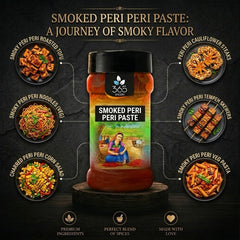SMOKED PERI PERI PASTE | Spicy Marinade | Vegan | No MSG | Premium Quality | 365 Spicery
