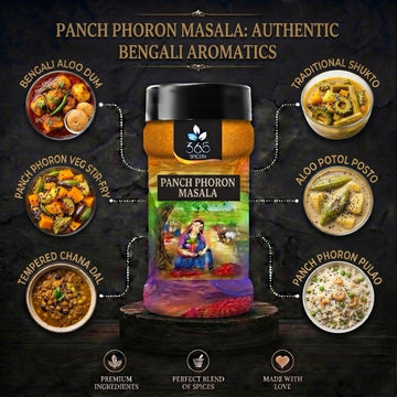 Panch Phoron Masala | Traditional Five Spice Blend | Natural Ingredients | Gluten-Free | 365 Spicery