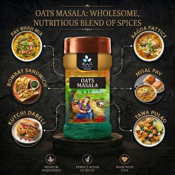 Oats Masala | Savoury Breakfast Seasoning | Vegan | No Artificial Flavours | 365 Spicery