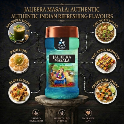 Jaljeera Masala | Refreshing Tangy Drink Seasoning | Vegan | No Artificial Colours | 365 Spicery