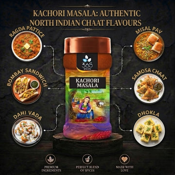 Kachori Masala | Traditional Savoury Filling Blend | Vegan | No Artificial Colours | 365 Spicery