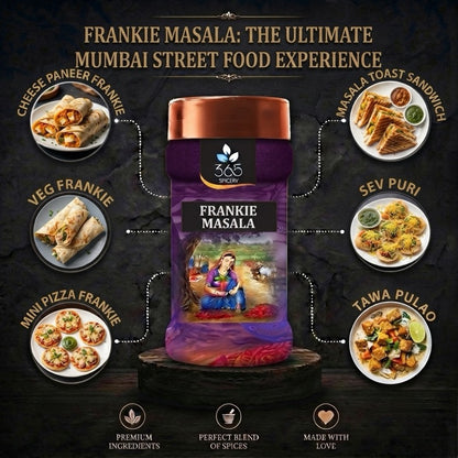 Frankie Masala | Spicy Roll & Wrap Seasoning | Natural Ingredients | Gluten-Free | 365 Spicery